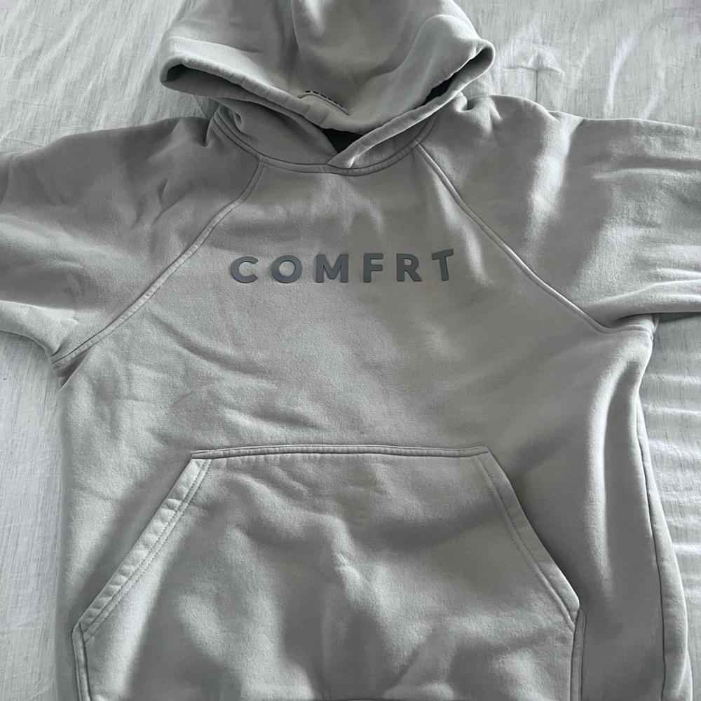 Gray Hoodie with Front Pocket